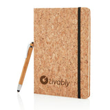 A5 Notebook With Bamboo Pen Including Stylus