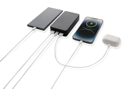 Boostcore Rcs pārstrādātas plastmasas ārējais akumulators 20 000 mAh ar USB-C savienojumu