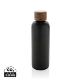 Wood Rcs Certified Recycled Stainless Steel Vacuum Bottle