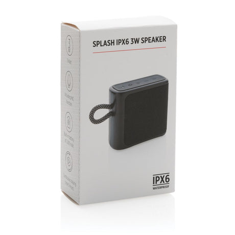 Splash Ipx6 3W Speaker