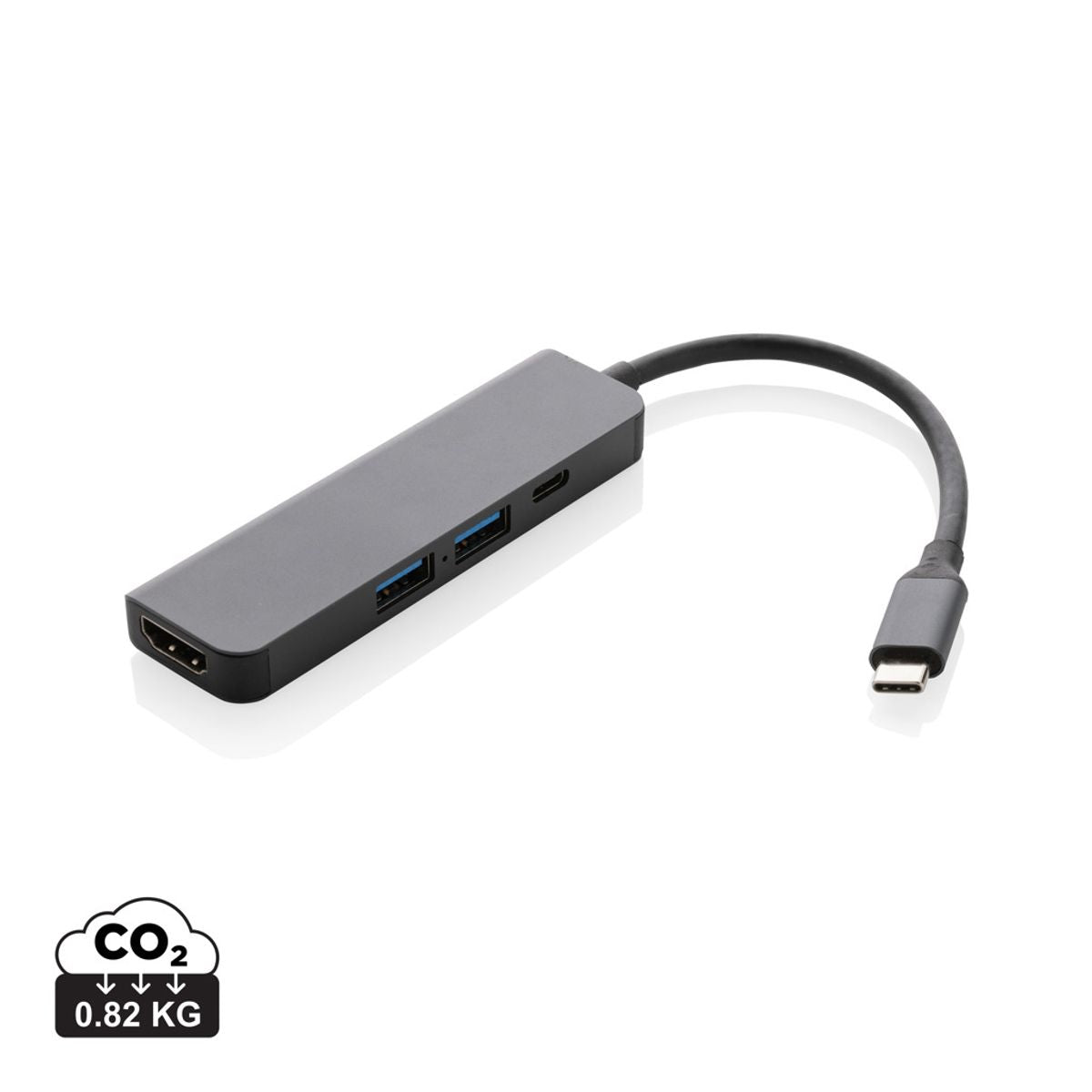 Terra Rcs Recycled Aluminium Hub With Hdmi Input