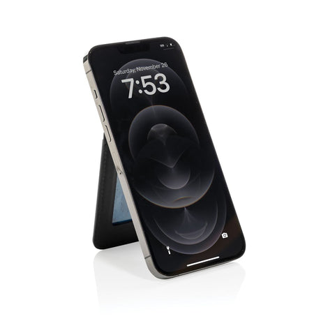 Magstand Rcs Recycled Pu Magnetic Phone Wallet With Stand