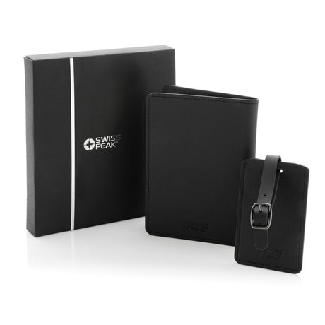 Swiss Peak Grs Recycled Pu Travel Gift Set