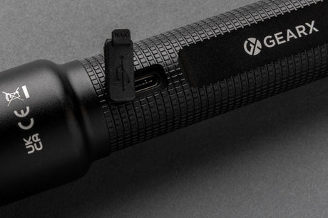 Gear X Rcs Recycled Aluminium Usb-Rechargeable Torch Large