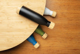 Vacuum Stainless Steel Bottle With Bamboo Lid And Bottom
