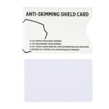 Anti-Skimming Rfid Shield Card With Active Jamming Chip