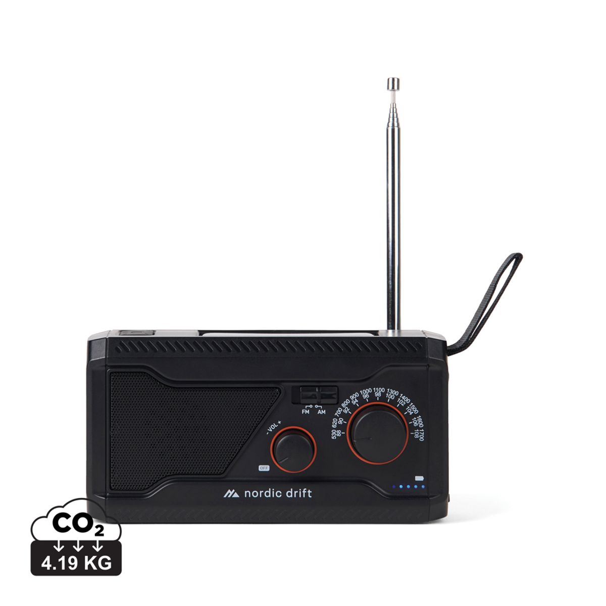 Nordic Drift Titan Ipx4 Multifunctional Radio 4000Mah