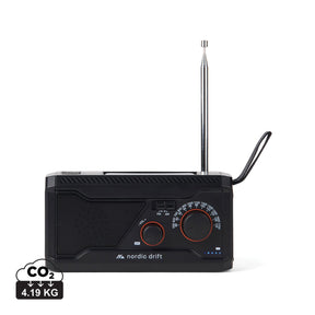 Nordic Drift Titan Ipx4 Multifunctional Radio 4000Mah