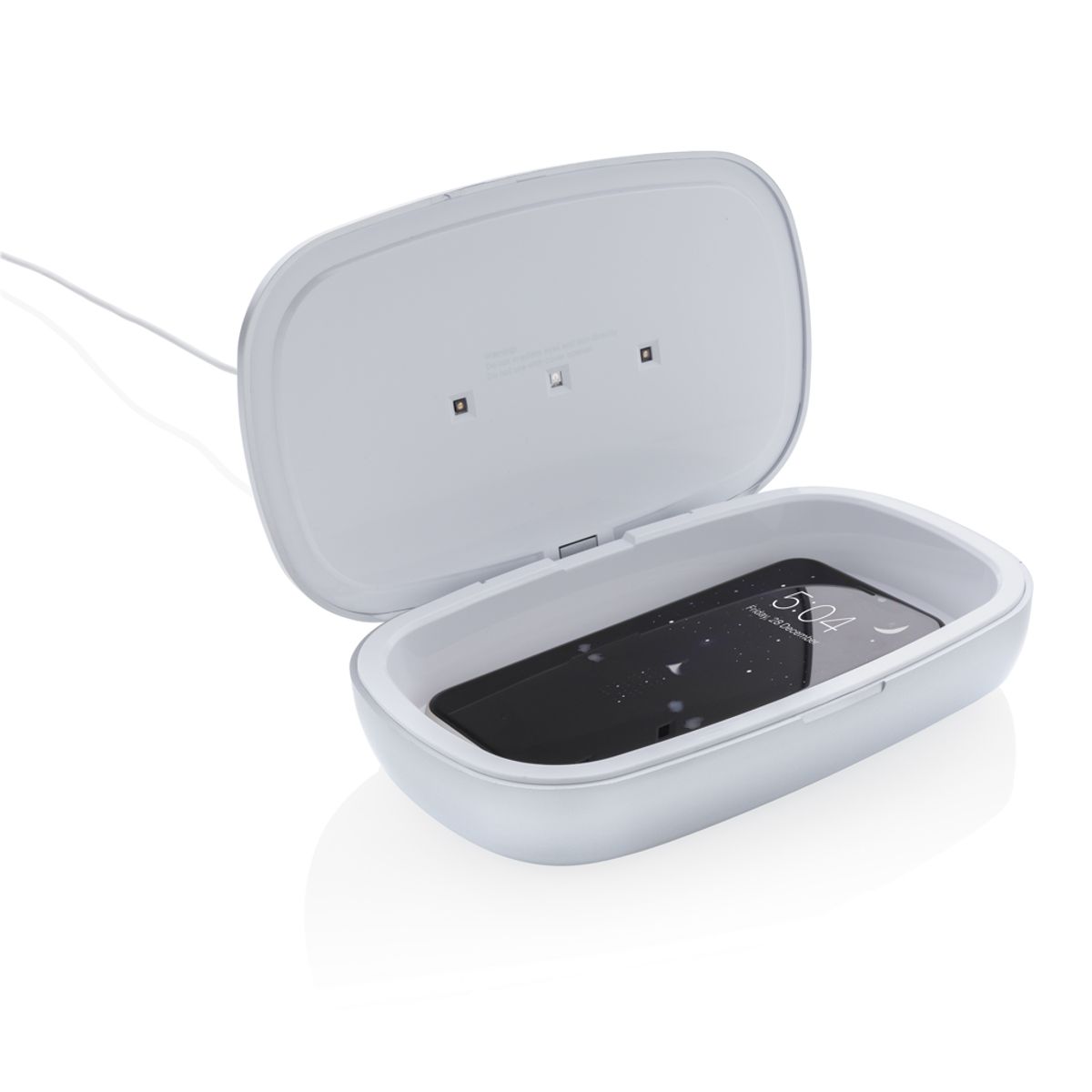 Rena Uv-C Steriliser Box With 5W Wireless Charger