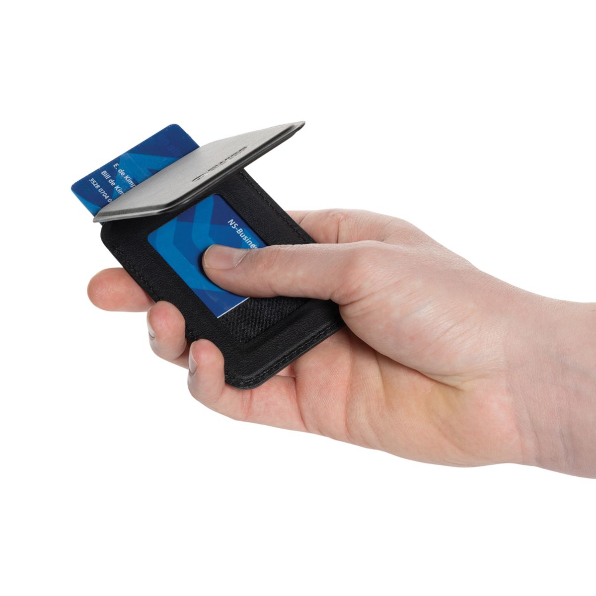 Magstand Rcs Recycled Pu Magnetic Phone Wallet With Stand