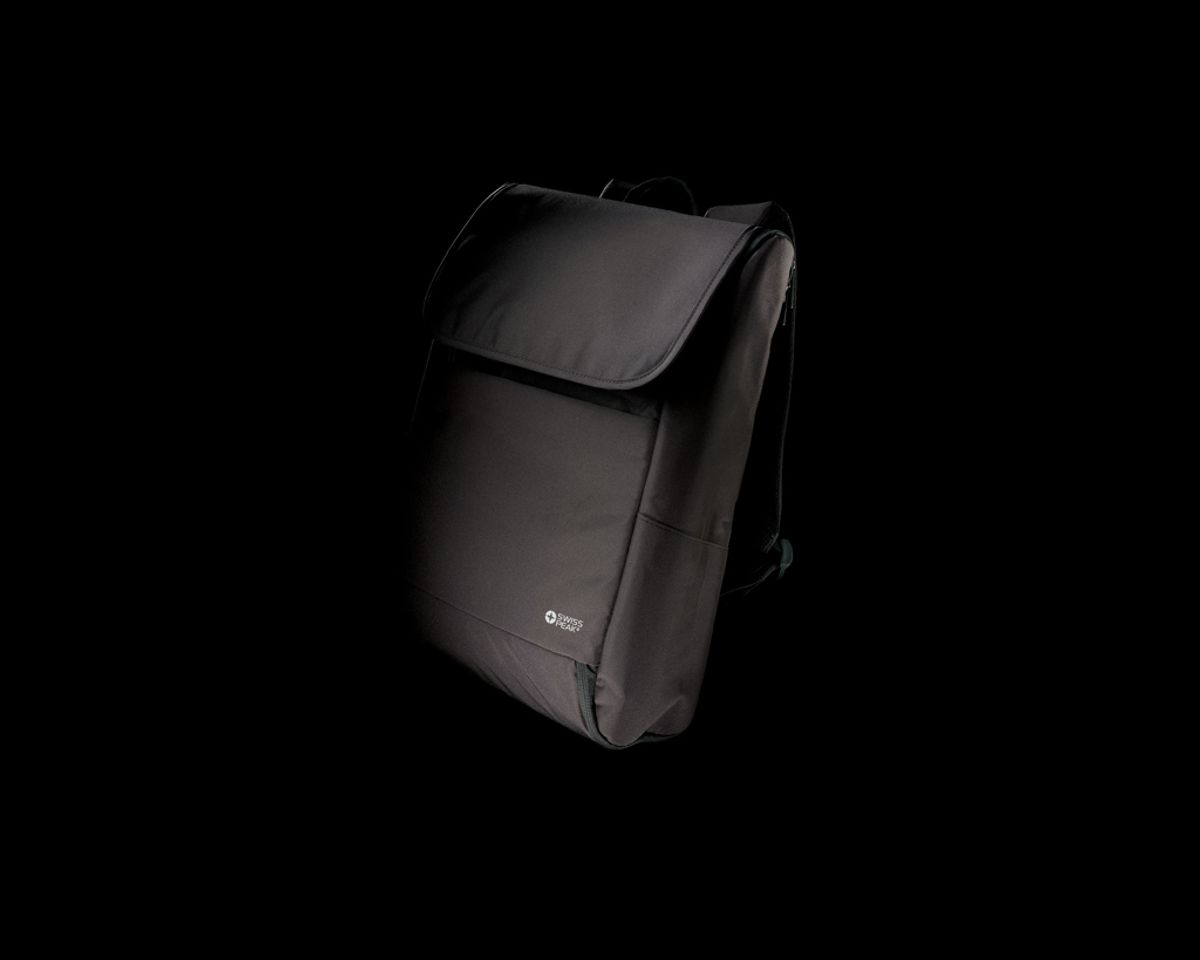 Swiss Peak Fern Aware™ Rpet All Over Zipper 15.6" Backpack