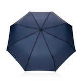 Kaycey 21" Aware™ Rpet Acacia Wood Mini Auto Open Umbrella