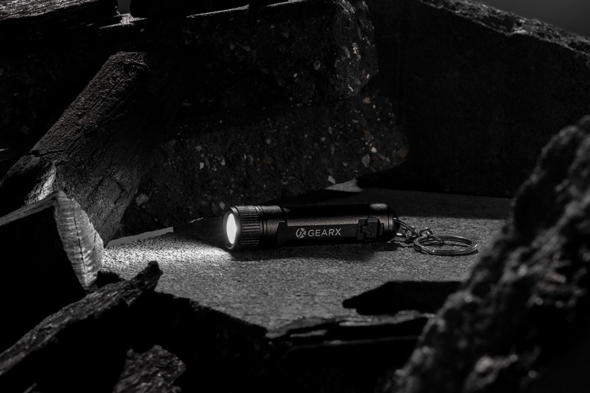 Gear X Rechargeable Ultra Bright Keychain Torch