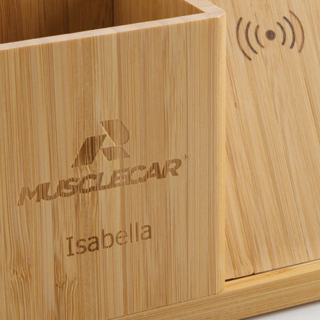 Calgary Bamboo 10W Wireless Charger
