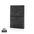 Grs Certified Recycled Felt A5 Softcover Notebook