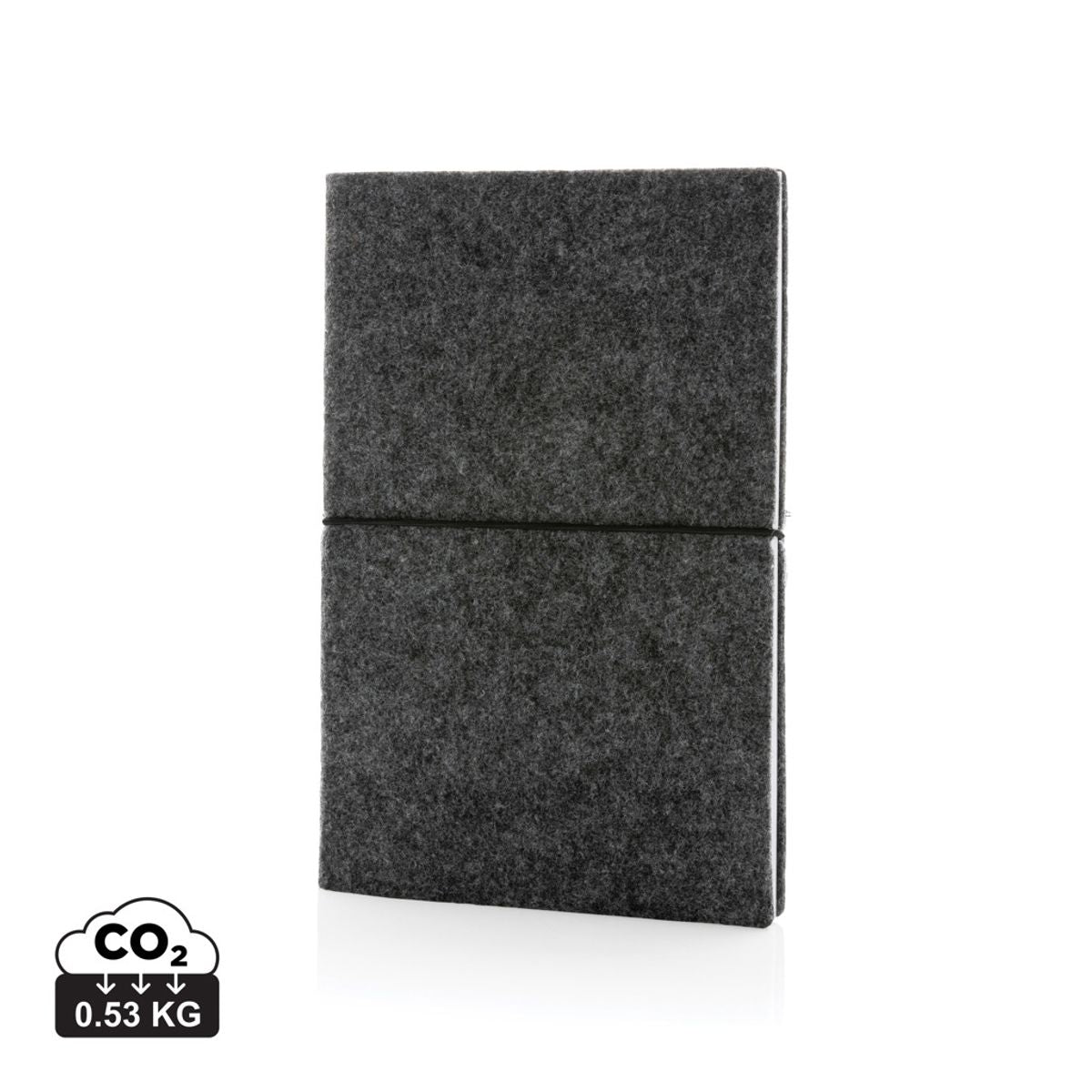 Grs Certified Recycled Felt A5 Softcover Notebook