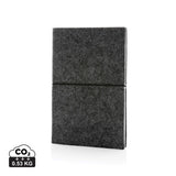 Grs Certified Recycled Felt A5 Softcover Notebook