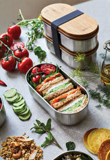 Black+Blum Stainless Steel Double Bento Box