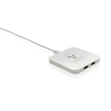 Rcs Recycled Plastic 10W Wireless Charger With Usb Ports