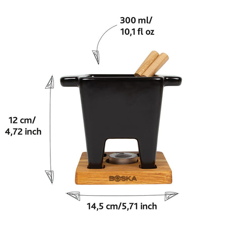 Boska Tapas Fondue Nero - 300 Ml