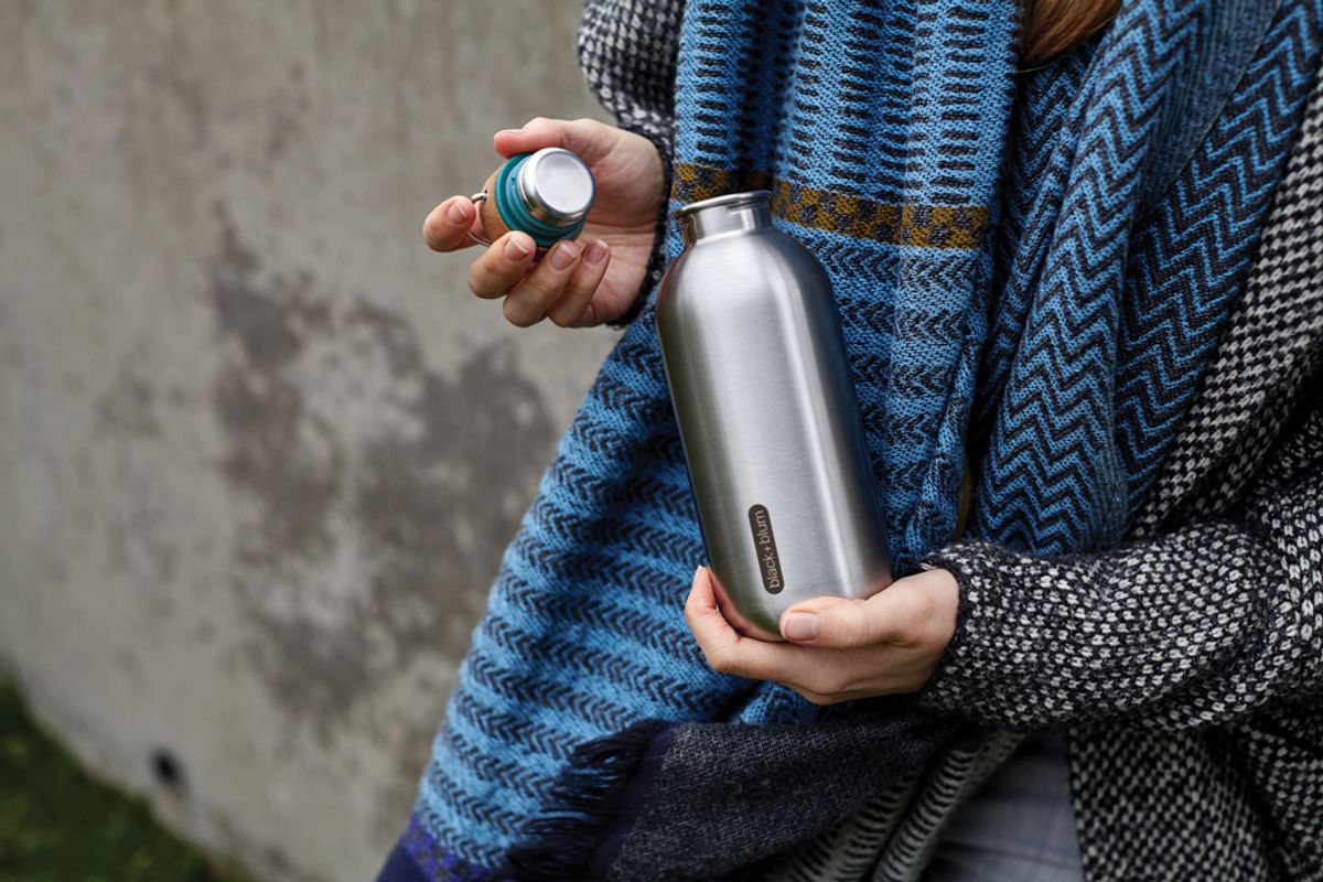 Black+Blum Steel Water Bottle
