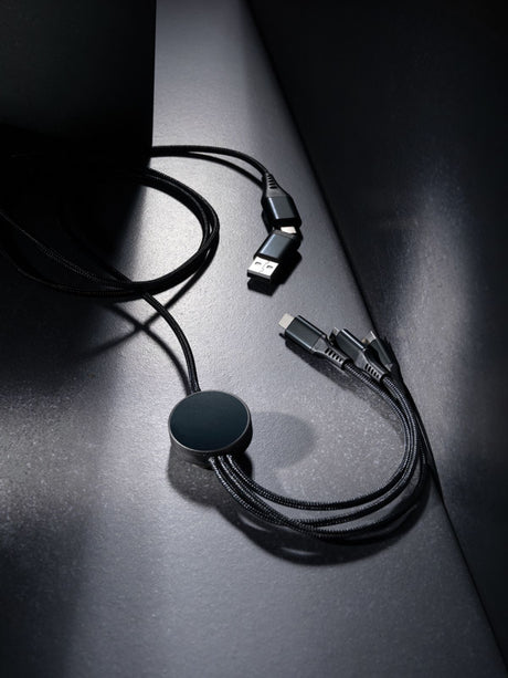 Terra 60W Rcs Recycled Aluminium 120Cm 6-In-1 Cable