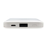 5.000 Mah Pocket Powerbank With Integrated Cables