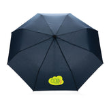 20.5" Impact Aware™ Rpet 190T Pongee Bamboo Mini Umbrella