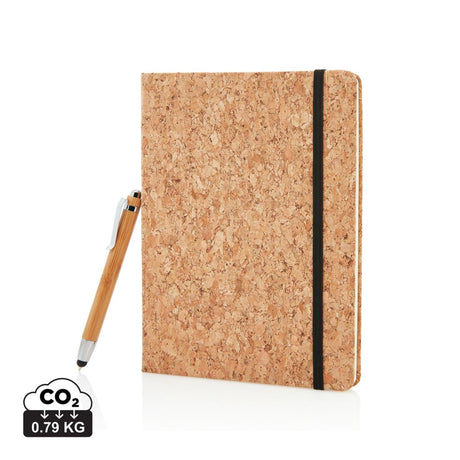 A5 Notebook With Bamboo Pen Including Stylus