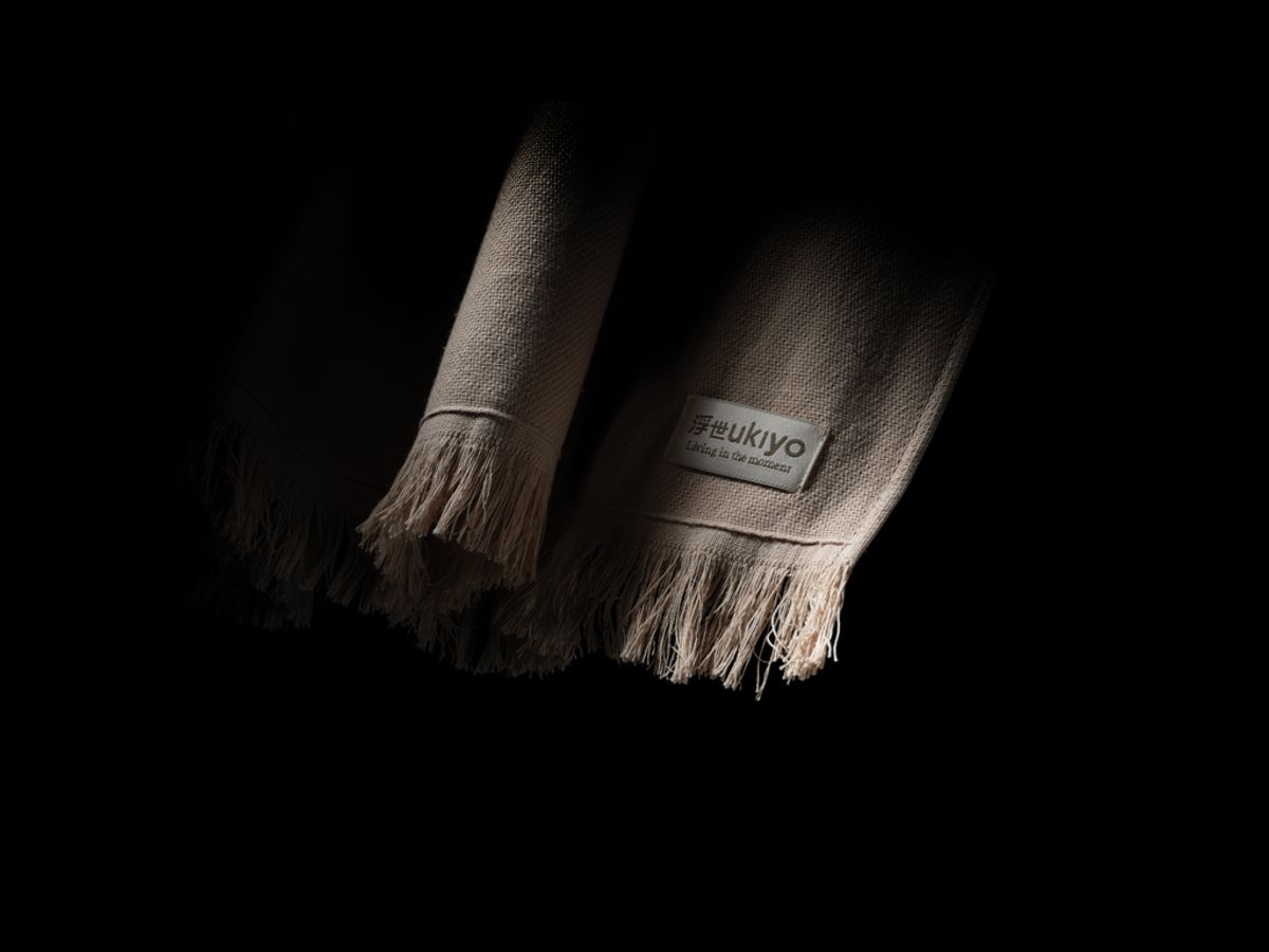 Ukiyo Keiko Aware™ Solid Hammam Towel 100X180Cm