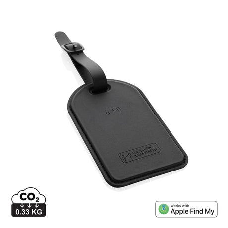 Globefind Rcsrpolyester Luggage Tag With Worldwide Locating