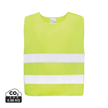 Grs Recycled Pet High-Visibility Safety Vest 7-12 Years
