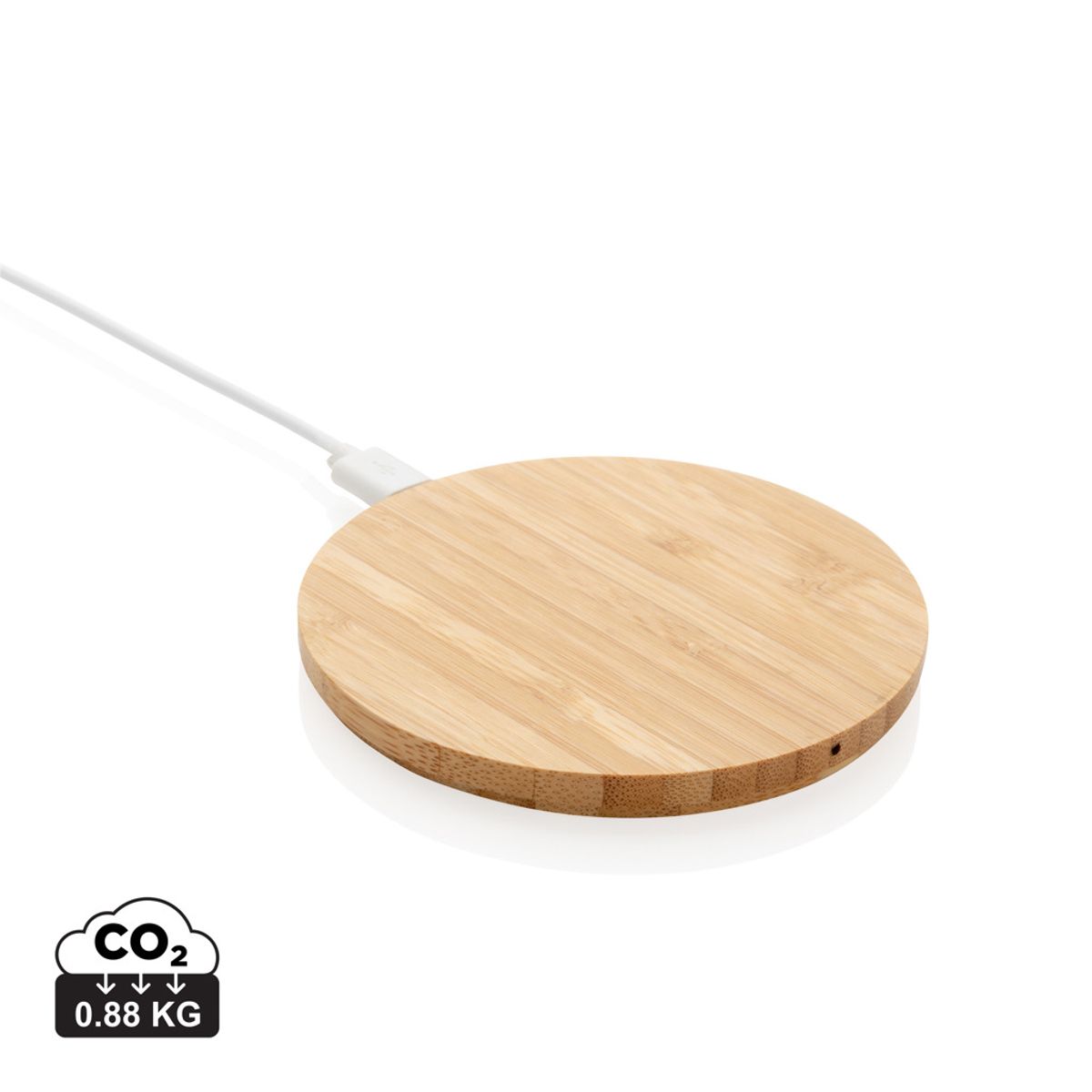 Bamboo 5W Round Wireless Charger