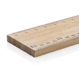Timberson Extra Thick 30Cm Double Sided Bamboo Ruler
