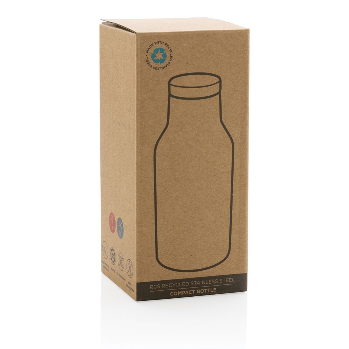 Rcs Recycled Stainless Steel Compact Bottle