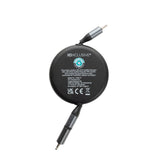 Terra Rcs Recycled Aluminium Retractable 240W 2-In-1 Cable