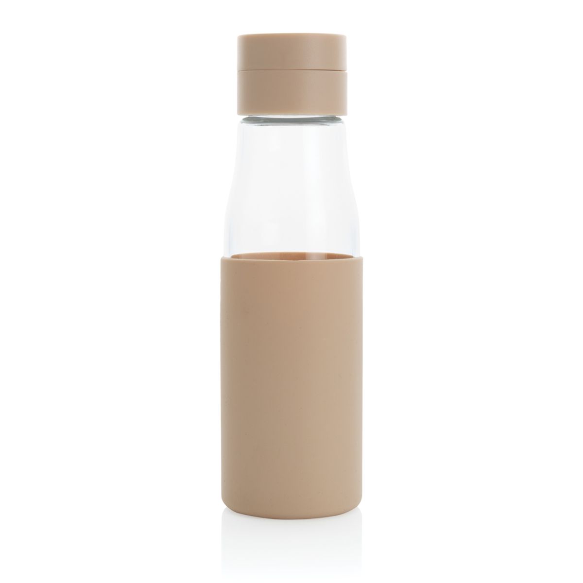 Ukiyo Glass Hydration Tracking Bottle With Sleeve
