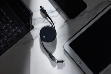 Terra Rcs Recycled Aluminium Retractable 240W 2-In-1 Cable