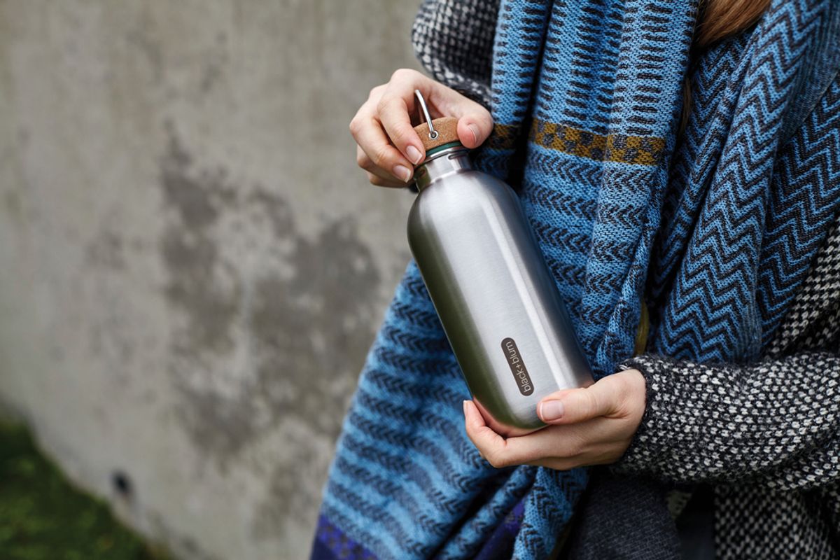 Black+Blum Steel Water Bottle