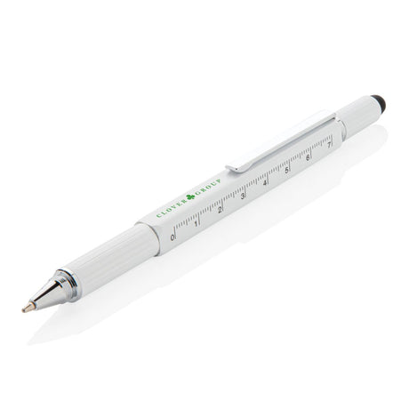 5-in-1 alumīnija instrumentu pildspalva