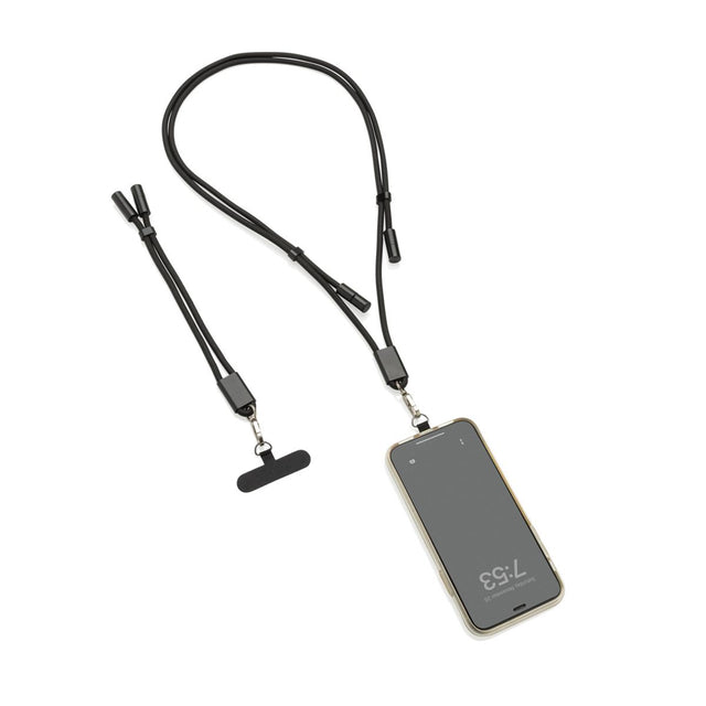 Loopamp Rcs Rpet Adjustable Phone Wrist Strap 60W Cable