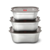 Black+Blum Mealprep Box 3Pcs Set Small, Medium, Large
