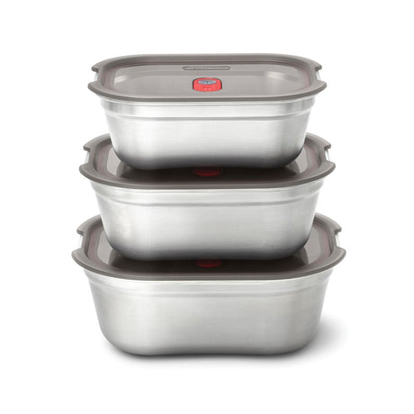 Black+Blum Mealprep Box 3Pcs Set Small, Medium, Large