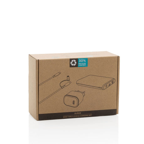 Surge Rcs Recyled Pet 20W Type C 3 Pcs Charging Set