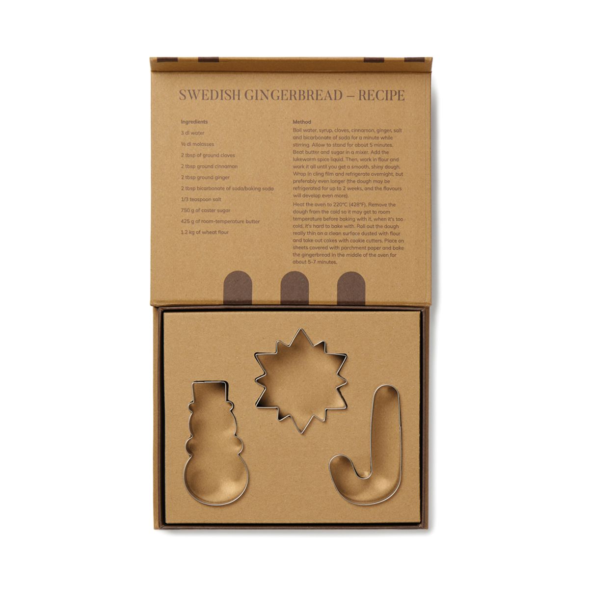 Vinga Classic Cookie Cutter 3-Piece Set