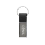 Luxury Pu Keychain Rcs Recycled Zinc Alloy