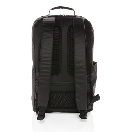 Fashion Black 15.6" Laptop Backpack Pvc Free