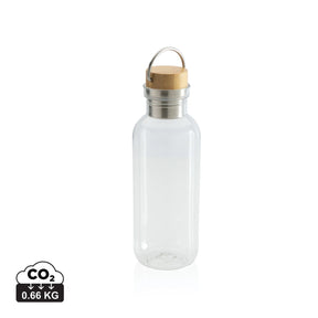 Rcs Rpet Bottle With Bamboo Lid And Handle