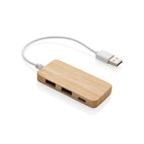 Bamboo Hub With Type-C