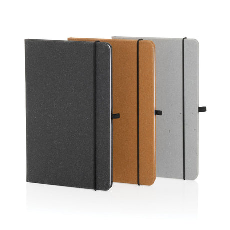 Grs Recycled Leather Hardcover Notebook A5